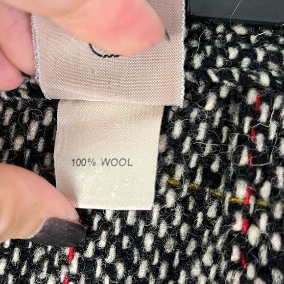 Vintage Krizia Tweed 100% Wool Short Work/Office Skirt Made in Italy - Picture 12 of 14